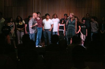Michael Cerveris and Kelli O'Hara, and the Our Time Ensemble Photo