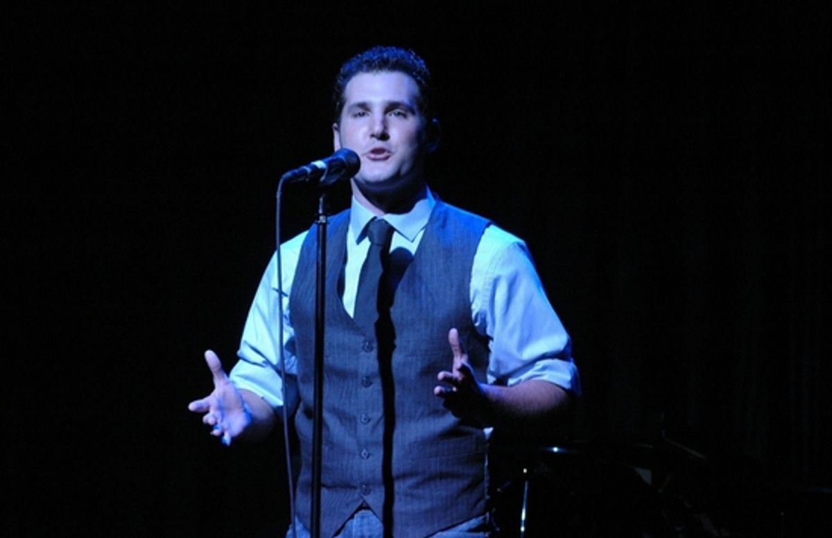 Chris Pinnella at Born For Broadway - Christopher and Dana Reeve Foundation Gala