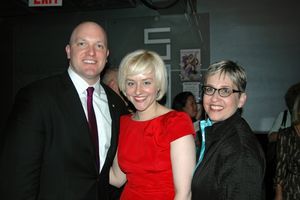 Paul Rieckhoff (Iraq and Afghanistan Veterans of America) Sarah Galli and Marcia Milg Photo