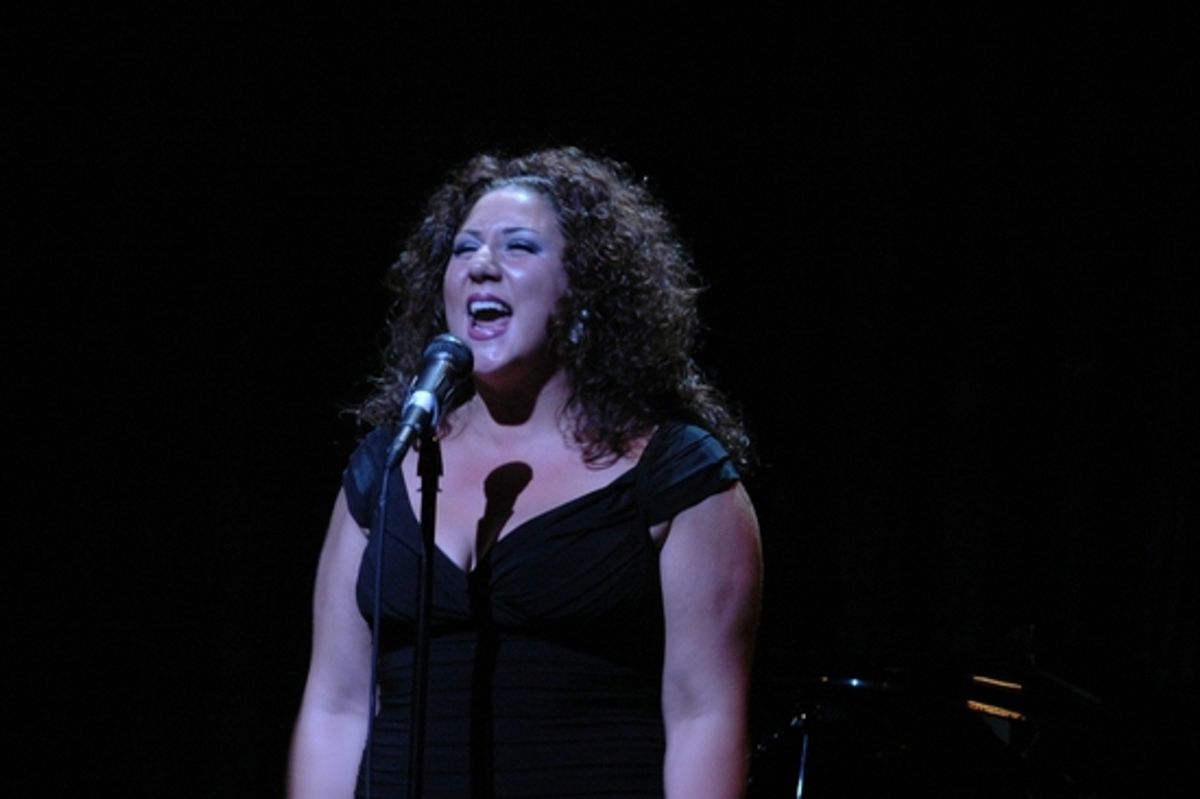 Melissa Perry at Born For Broadway - Christopher and Dana Reeve Foundation Gala
