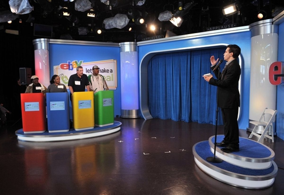 Mario Cantone 'Makes A Daily Deal' at Mario Cantone Hosts eBay's 'LET'S MAKE A DAILY DEAL'