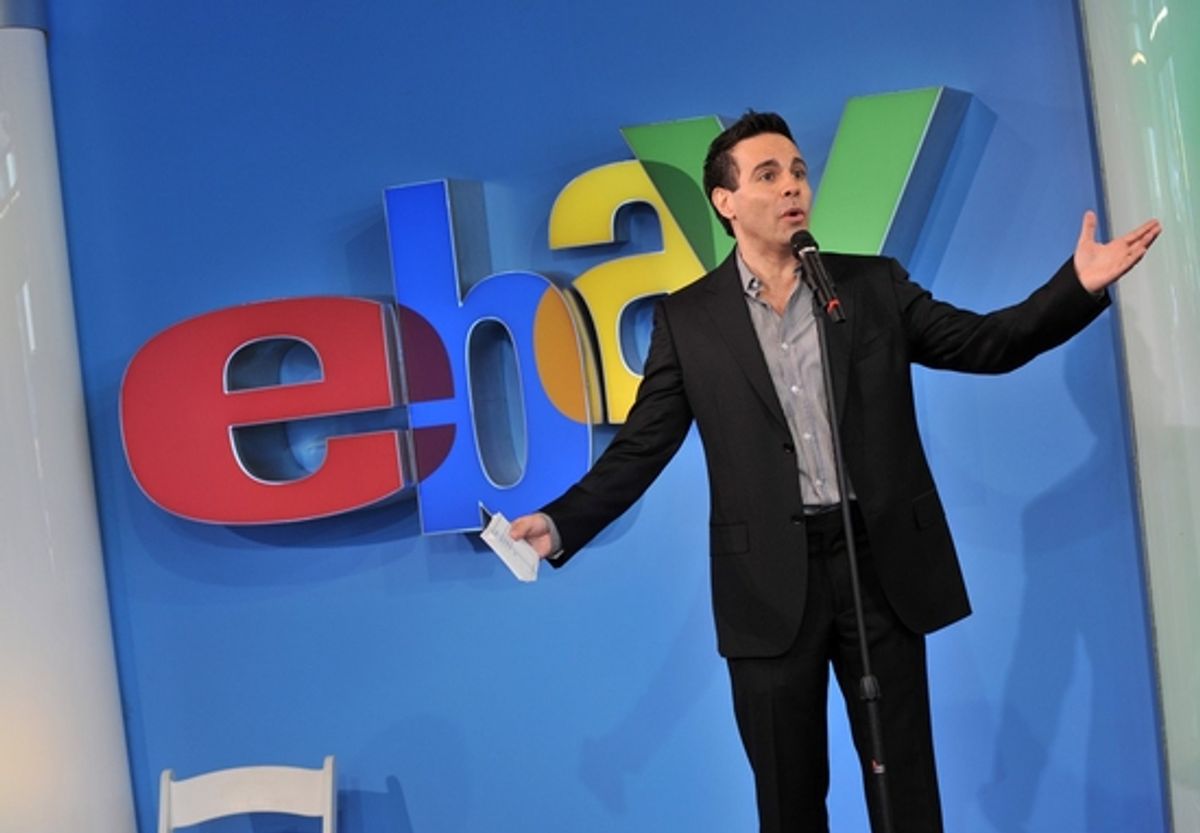 Mario Cantone at Mario Cantone Hosts eBay's 'LET'S MAKE A DAILY DEAL'
