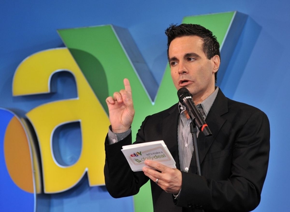 Mario Cantone at Mario Cantone Hosts eBay's 'LET'S MAKE A DAILY DEAL'
