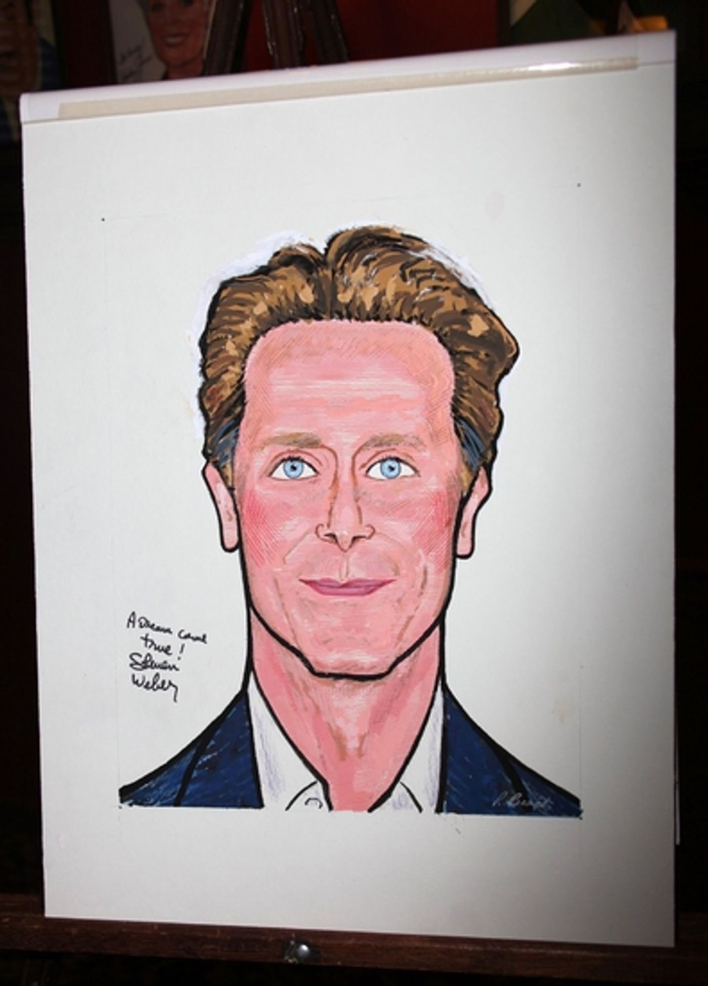 Photo Coverage: THE PHILANTHROPIST Star Steven Weber Joins Sardi's Wall Of Fame  Image