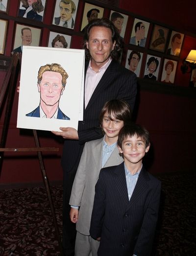 Steven Weber, Jack Weber and Alfie Weber Photo