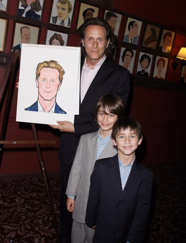 Steven Weber, Jack Weber and Alfie Weber Photo