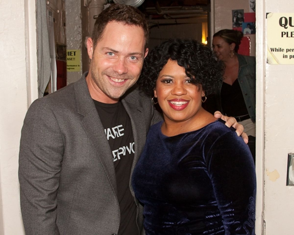 Duncan Stewart and Chandra Wilson at 