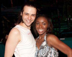 Anthony Hollock and Saycon Sengbloh @ BroadwayWorld Anthony Hollock and Saycon Sengbloh Photo