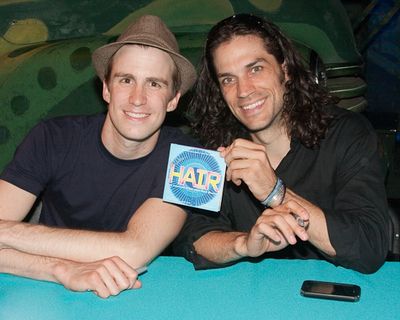 Gavin Creel and Will Swenson Photo
