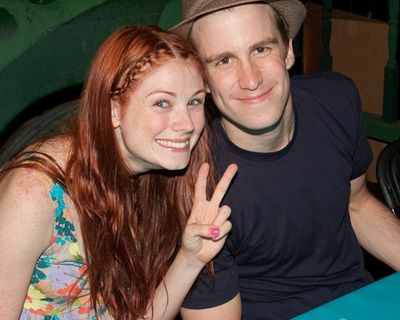 Allison Case and Gavin Creel Photo