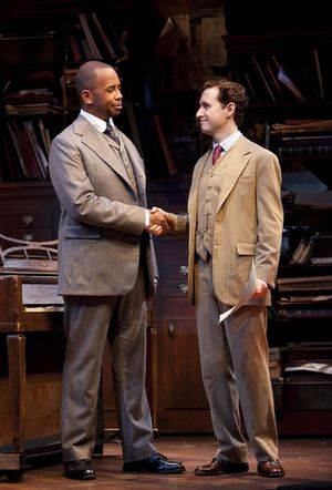 Michael Boatman and Michael Therriault @ BroadwayWorld Michael Boatman and Michael Therriault Photo