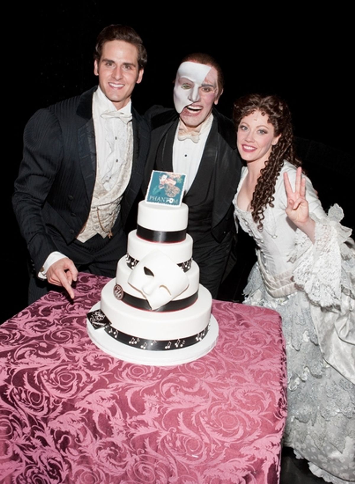 Andrew Ragone, Anthony Crivello and Kristi Holden at 