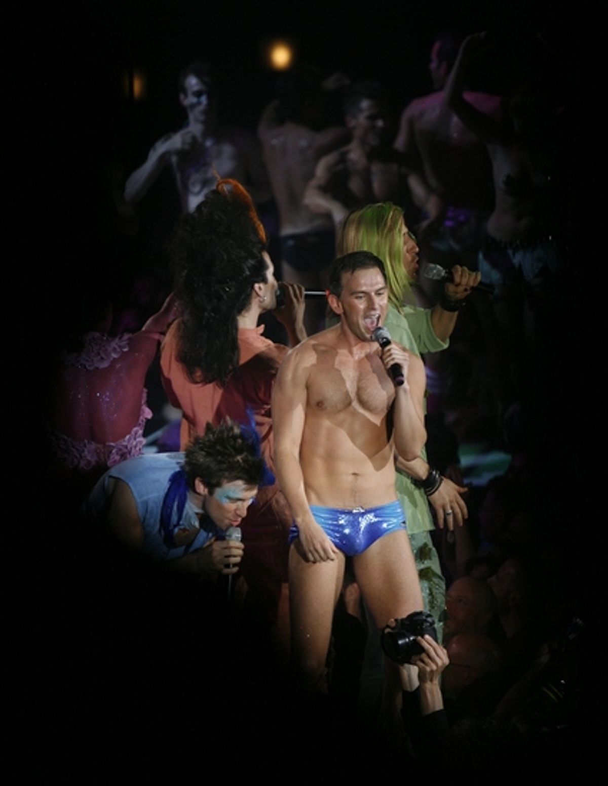 Gavin Creel and Daniel Reichard at 