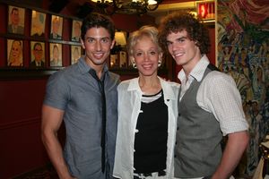 Nick Adams, Mercedes Ellington and Jay Armstrong Johnson Photo