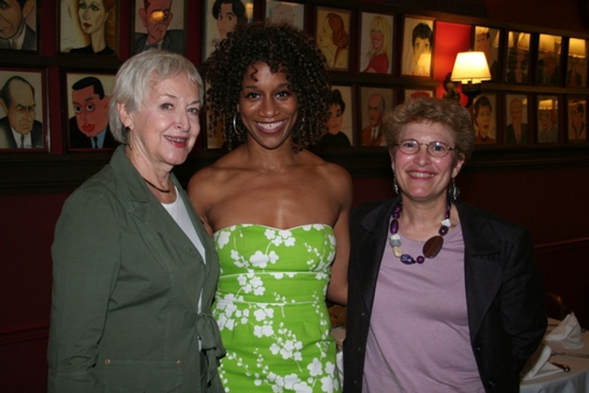 Judith Anderson, Judine Sommerville, Lauren Gordon at 