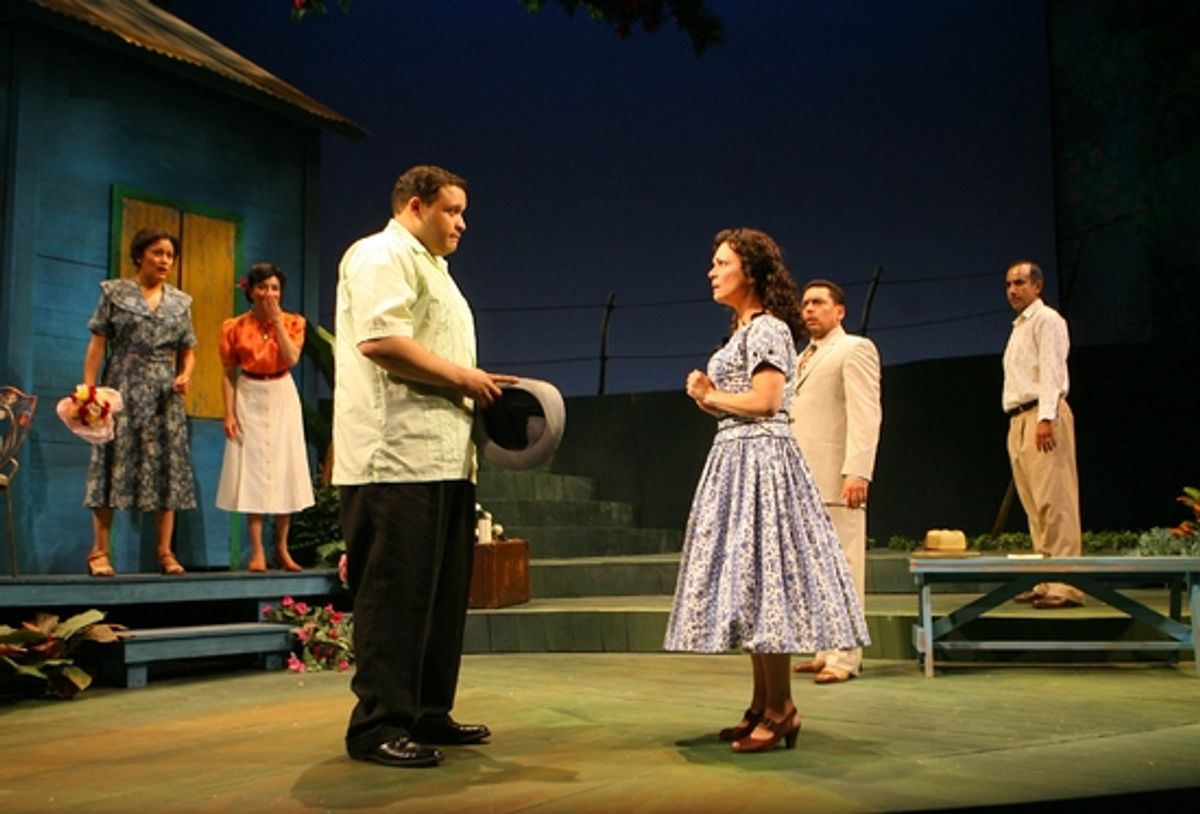 Joe Minoso, Elizabeth Ledo, Sandra Marquez, Liza Fernandez, Felix Solis, and Rene Rivera at 