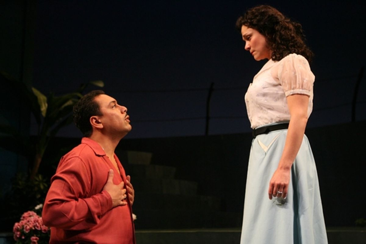 Felix Solis and Elizabeth Ledo at 