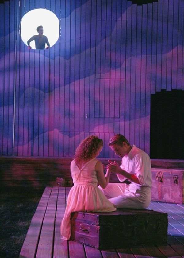 Rachel Mewbron and Michael Ellison Photo