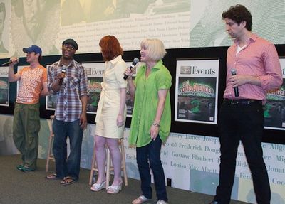 Matthew Saldivar, Demond Green, Celina Carvajal, Nancy Opel, and Nick Cordeo Photo