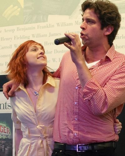 Celina Carvajal and Nick Cordero Photo