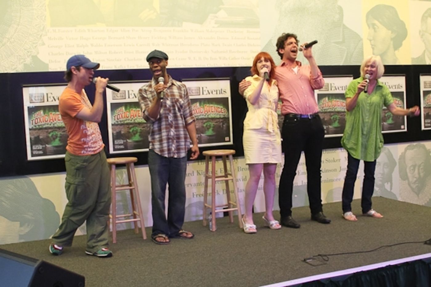 Photo Coverage: 'TOXIC AVENGER' Celebrates CD at Barnes and Noble Lincoln Triangle  Image