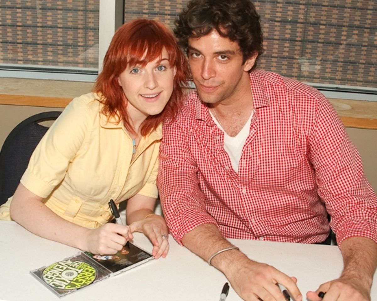 Celina Carvajal and Nick Cordero at 