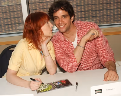 Celina Carvajal and Nick Cordero Photo