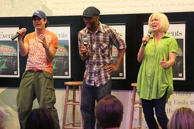 Matthew Saldivar, Demond Green, and Nancy Opel Photo