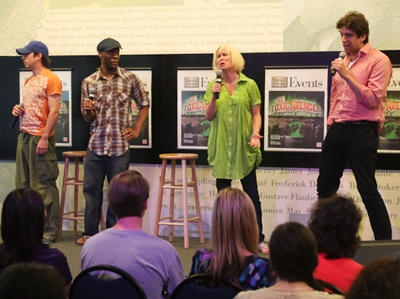 Photo Coverage: 'TOXIC AVENGER' Celebrates CD at Barnes and Noble Lincoln Triangle  Image