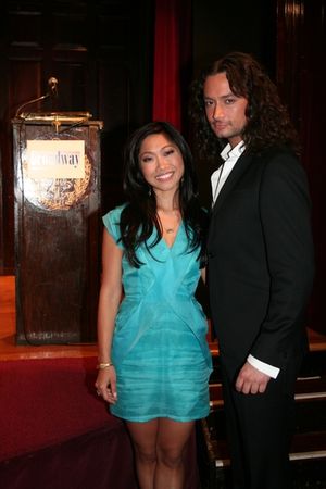 Julie Chang and Constantine Maroulis Photo