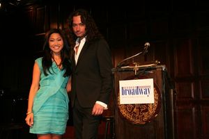Julie Chand and Constantine Maroulis Photo