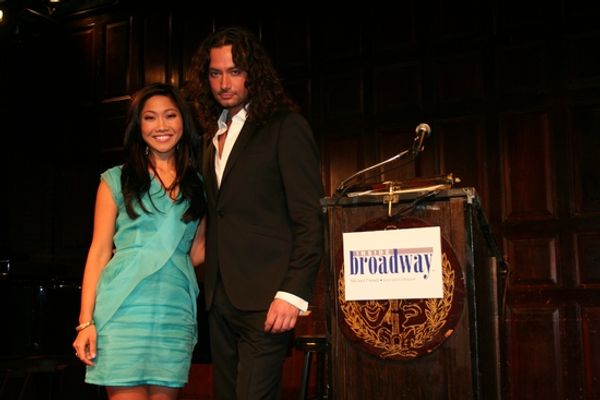 Julie Chand and Constantine Maroulis Photo
