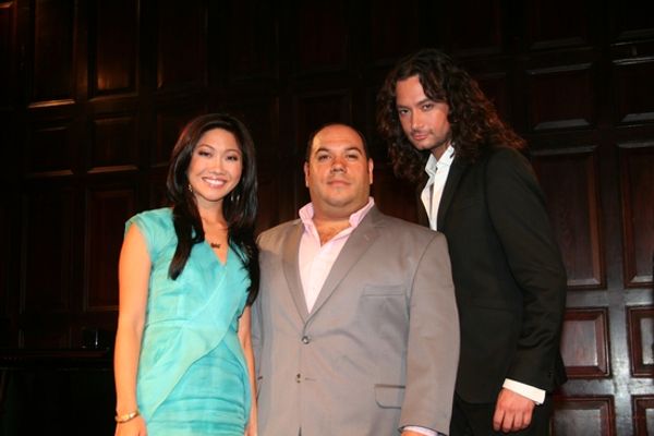 Julie Chang, Nick Sala and Constantine Maroulis Photo