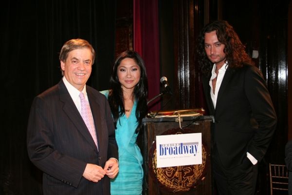 Julie Chang, Michael Presser and Constantine Maroulis Photo