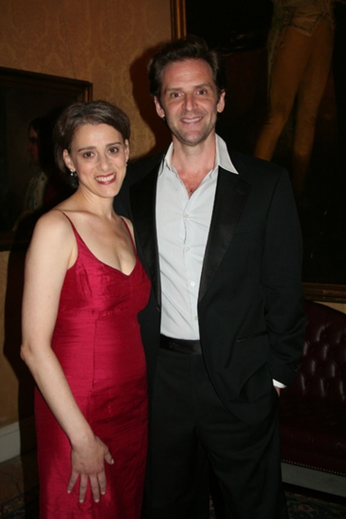 Judy Kuhn and Malcolm Gets at 