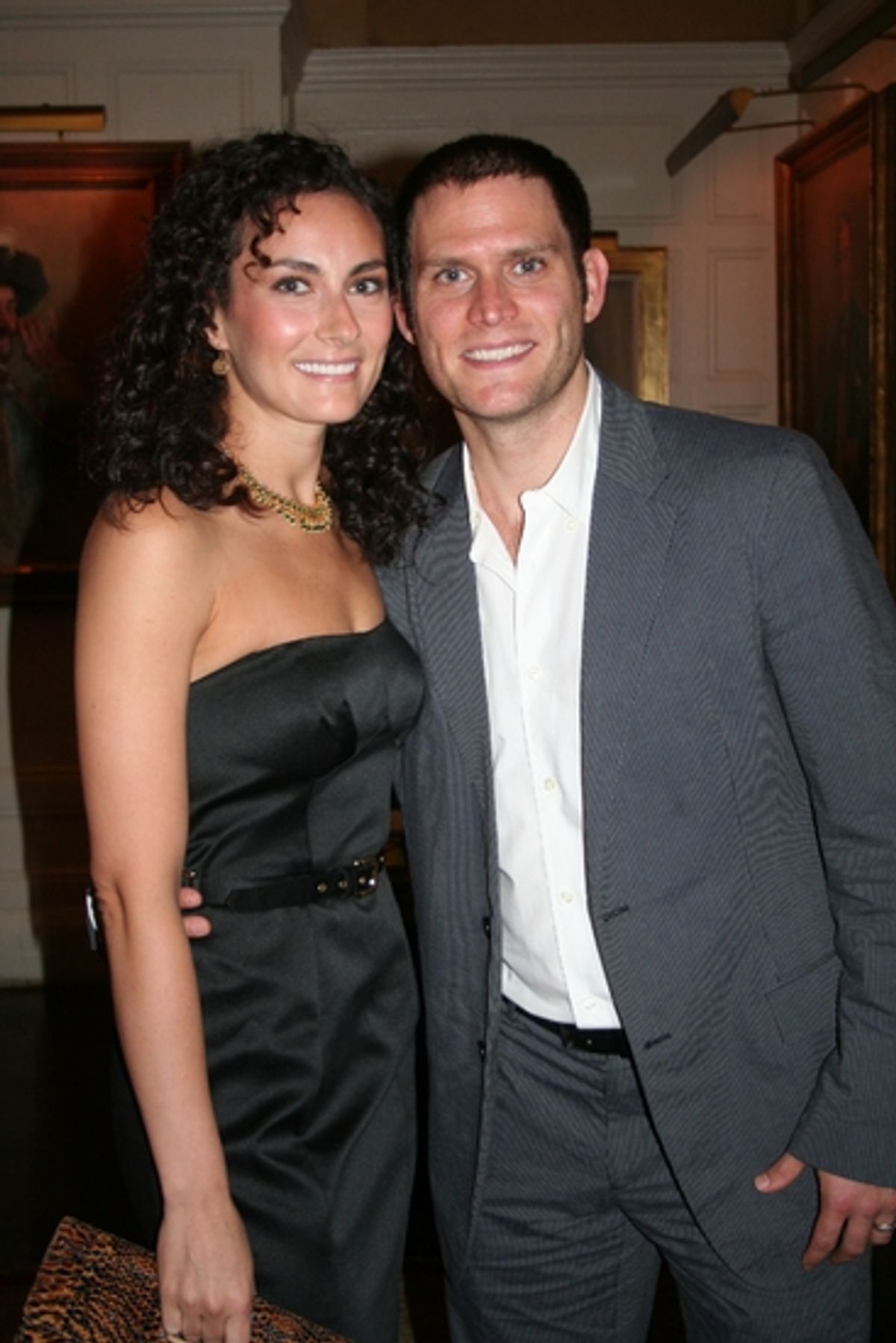 Laura Benanti and Steven Pasquale at 