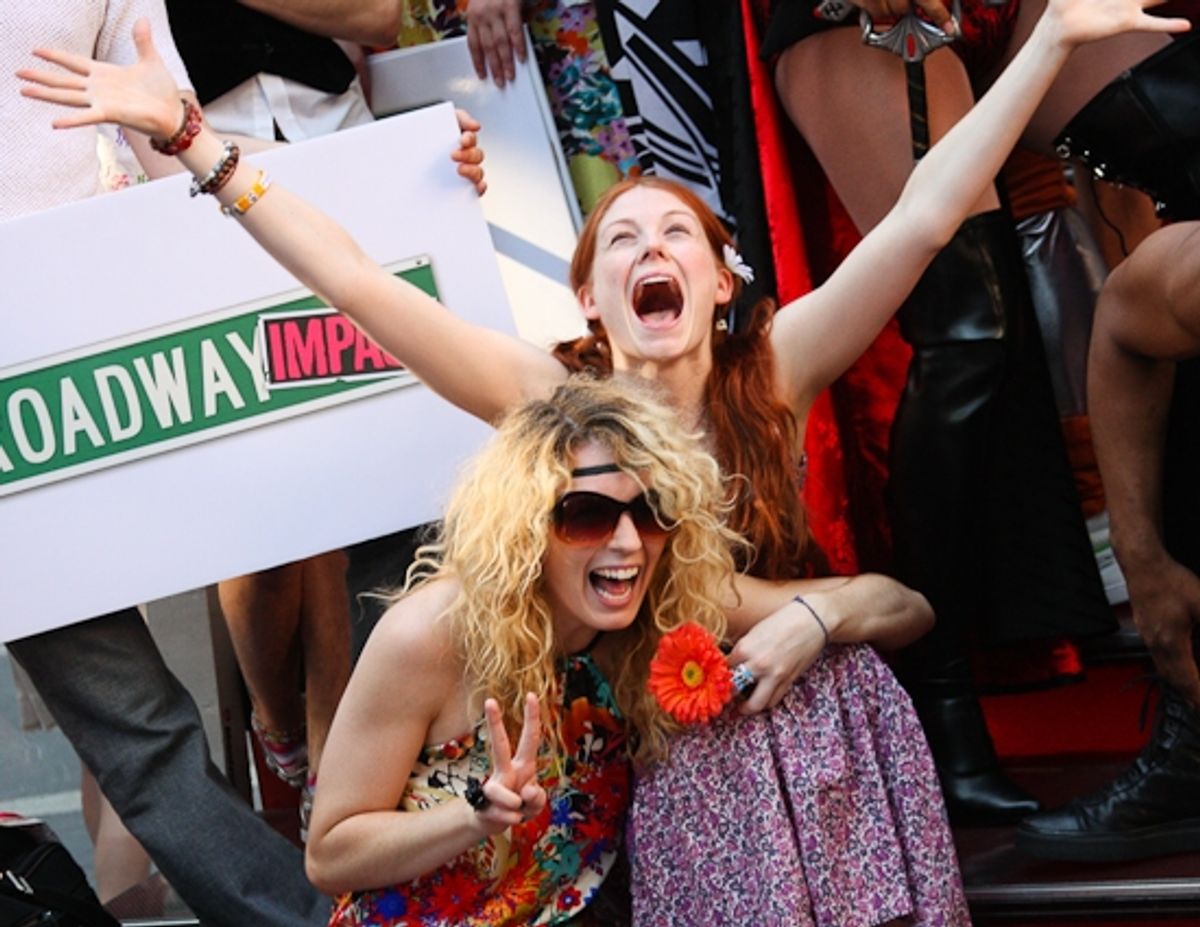 Kacie Sheik and Allison Case at 