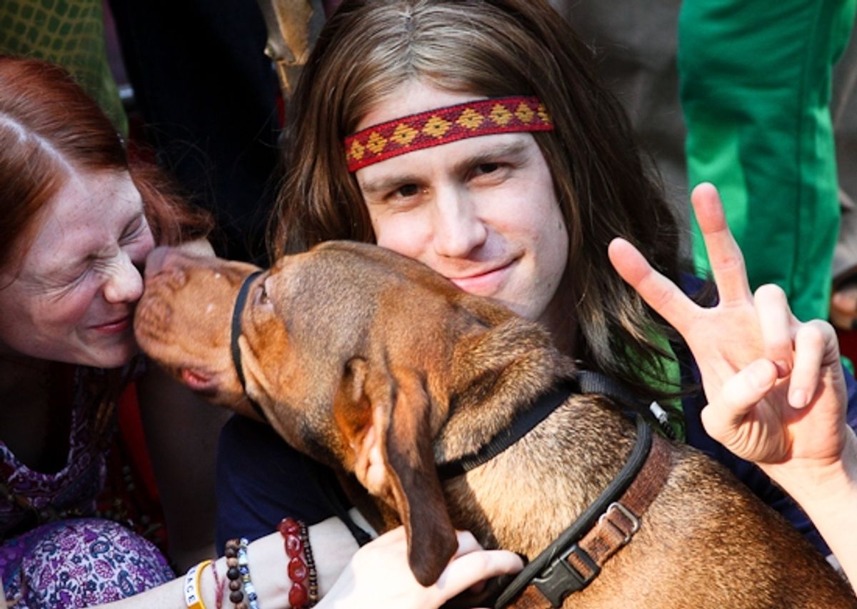 Allison Case and Gavin Creel at 