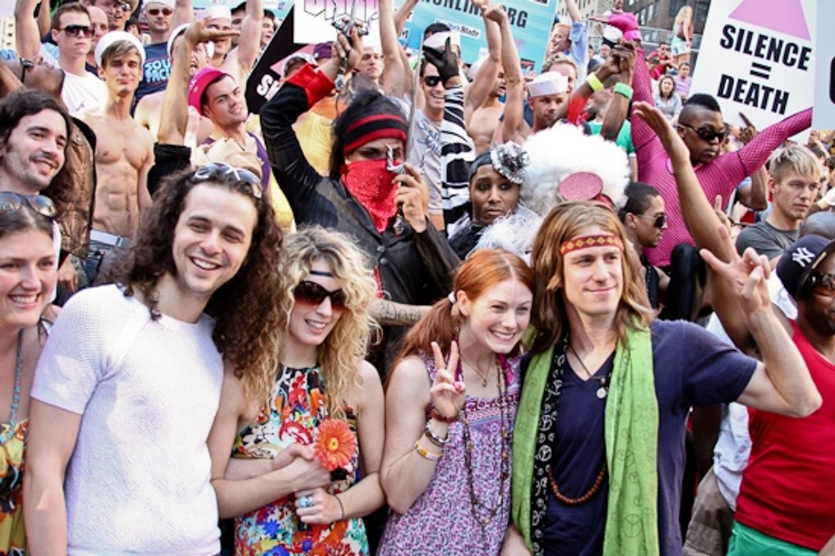 Anthony Hollock, Kacie Sheik, Allison Case, and Gavin Creel at 