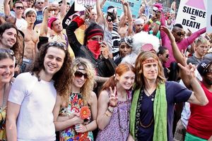 Anthony Hollock, Kacie Sheik, Allison Case, and Gavin Creel @ BroadwayWorld Anthony Hollock, Kacie Sheik, Allison Case, and Gavin Creel Photo