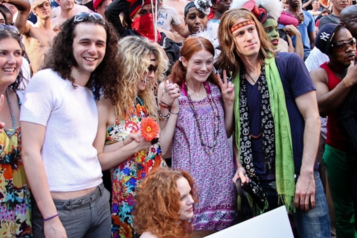 Anthony Hollock, Kacie Sheik, Allison Case, Gavin Creel at 