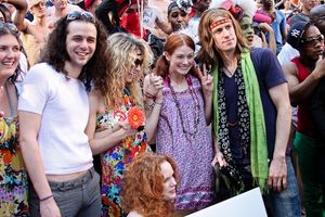 Anthony Hollock, Kacie Sheik, Allison Case, Gavin Creel Photo