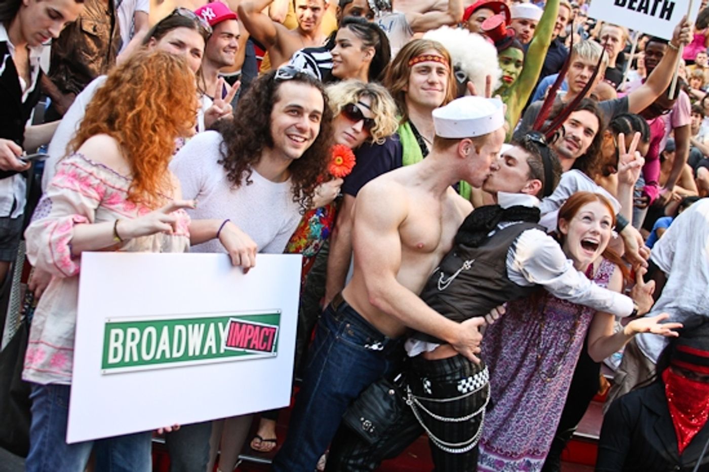 Photo Coverage: HAIR, Wicked And More Honor 'Stonewall' at TKTS  Image