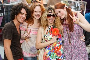 John Moauro, Megan Reinking, Kacie Sheik, and Allison Case @ BroadwayWorld John Moauro, Megan Reinking, Kacie Sheik, and Allison Case Photo