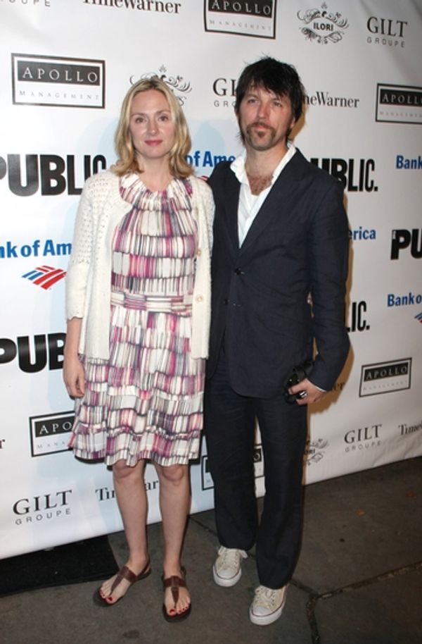 Hope Davis and Jon Patrick Walker Photo