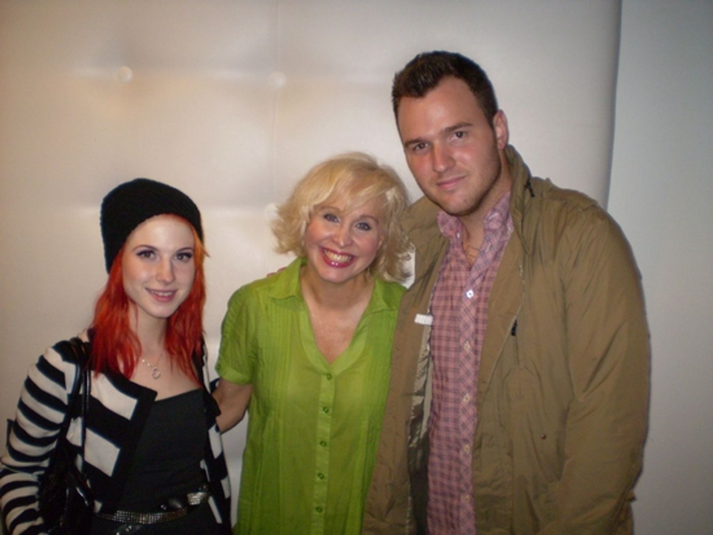 Photo Flash: Chad Gilbert, Hayley Williams Visit THE TOXIC AVENGER  Image
