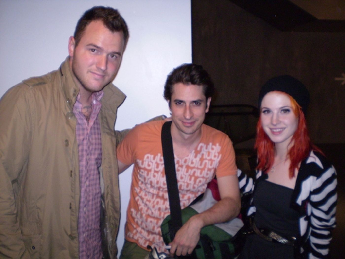 Photo Flash: Chad Gilbert, Hayley Williams Visit THE TOXIC AVENGER  Image