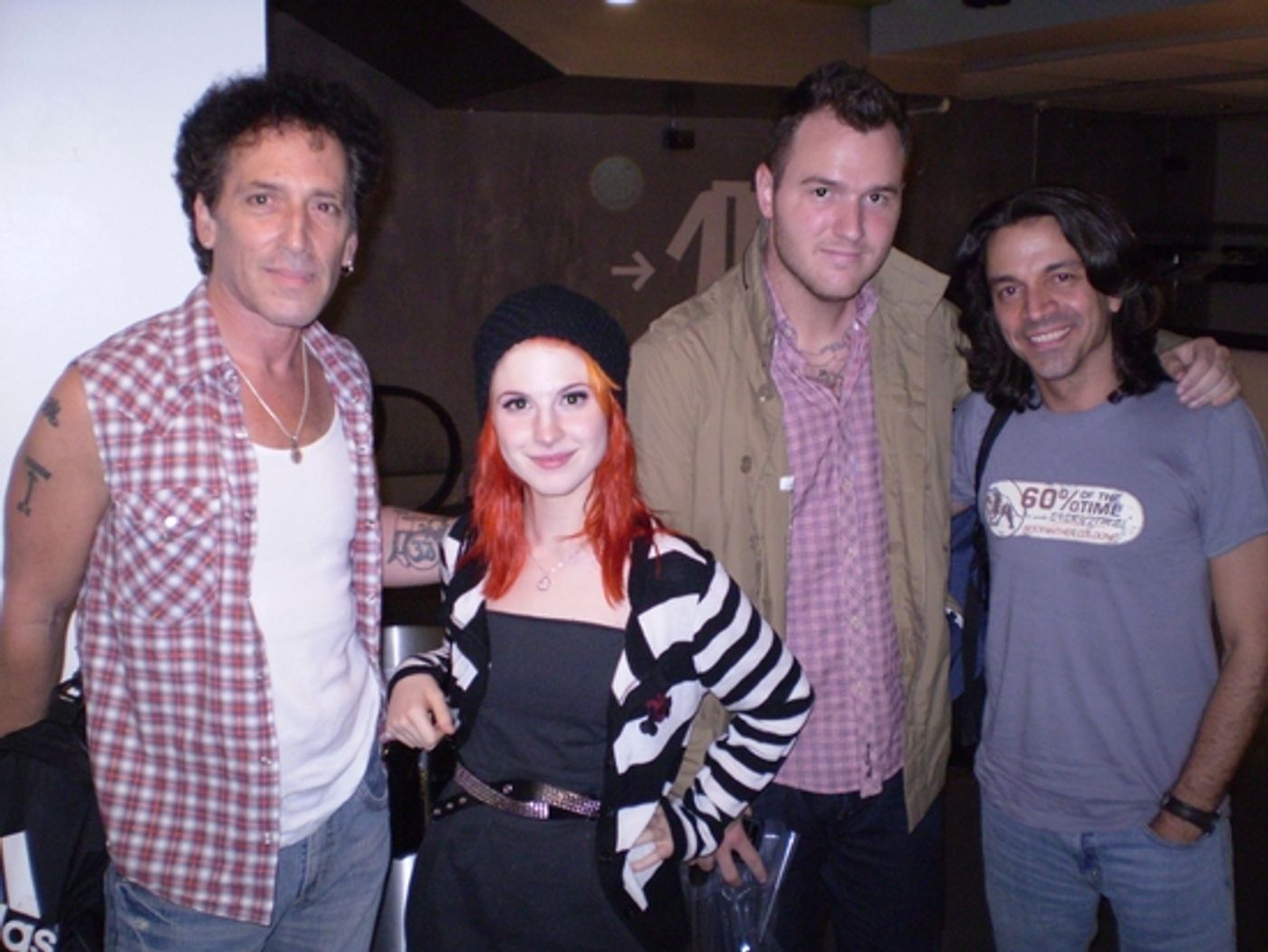 Photo Flash: Chad Gilbert, Hayley Williams Visit THE TOXIC AVENGER  Image