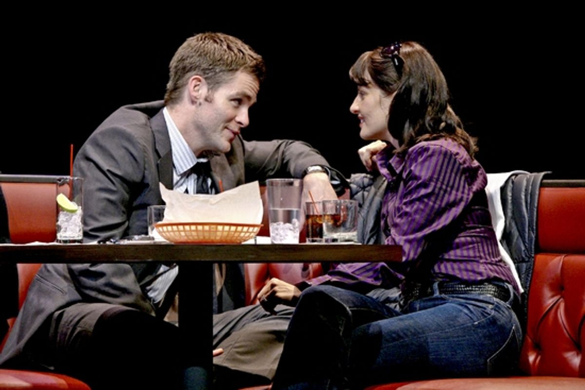 Chris Pine and Mia Barron at 