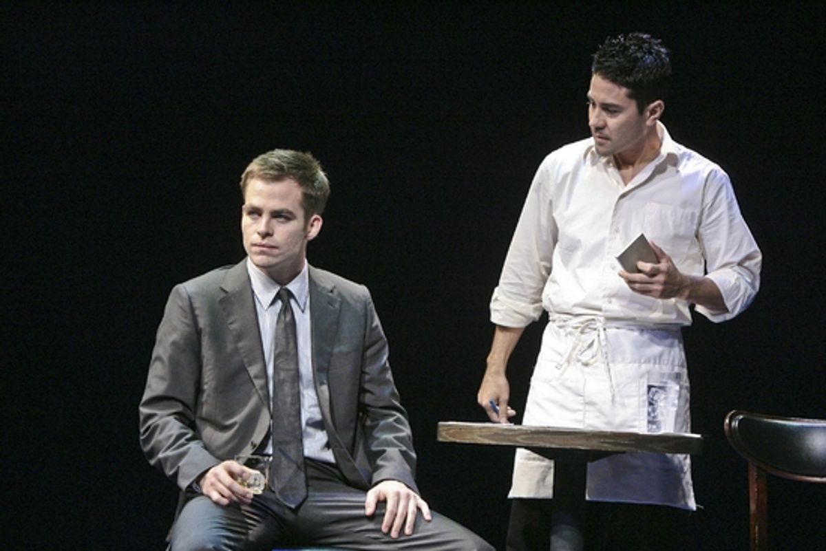 Chris Pine and Justin Huen at 